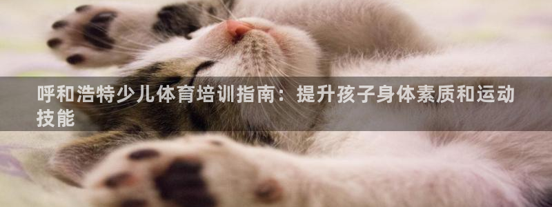 尊龙d88官网登录：呼和浩特少儿体育培训指南：提升孩