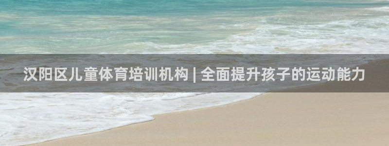 凯时k66官方发布：汉阳区儿童体育培训机构 | 全面